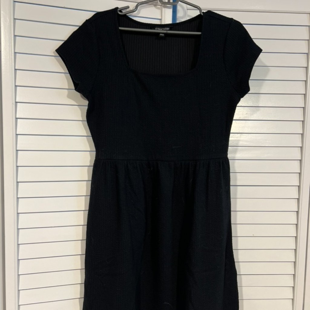 Black Dress Size L 41 Hawthorn Claudia Brand New